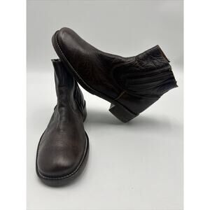 Bullboxer Mens B0OT Brown MIDTOW Size ZIP Size 9 Boot